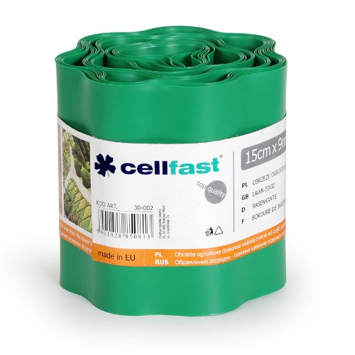 Cellfast 5901828850820 Rasenkante, Grün, 20 cm x 9 m von Cellfast