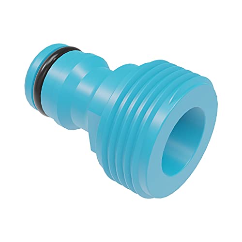 Cellfast Anschluss mit Außengewinde, Hahnanschluss, Hahnverbinder, Schlauchverbinder, BASIC 3/4", 51-235H, blau von Cellfast