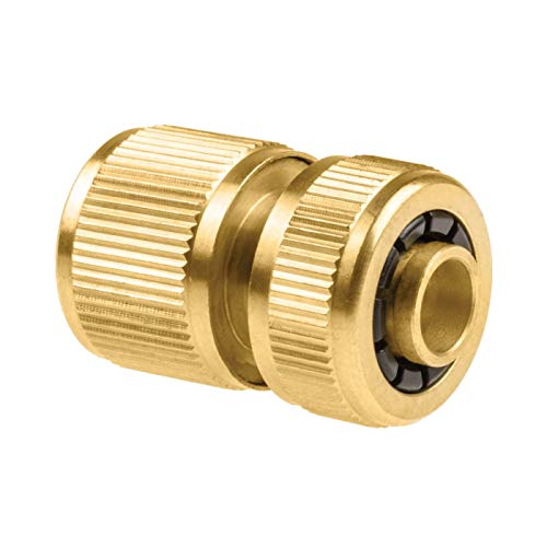 Cellfast Schnellverbindungsstück, Reparator, Schnellkupplung, Schnellverbinder - Durchlauf BRASS™ aus Messing 3/4", 19mm, 53-835 von Cellfast