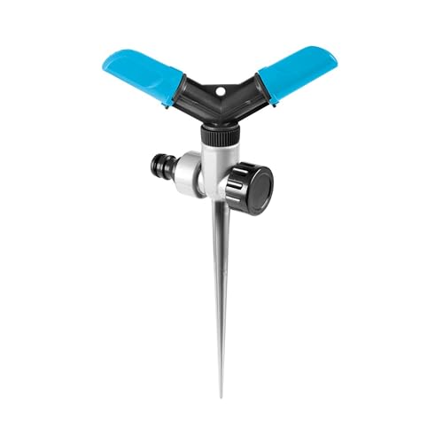 CELLFAST Drehsprenger 2 Arme Gartensprinkler Rasensprenger Für Rasen Blumen Pflanzen Einstellbare Rotationsgeschwindigkeit Basic von Cellfast