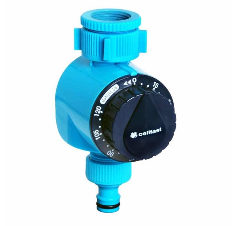 Cellfast Bewässerungsuhr Bewässerungsuhr, mechanisch, 1/2 Zoll, Garten Bewässerungstimer, Boni von Cellfast