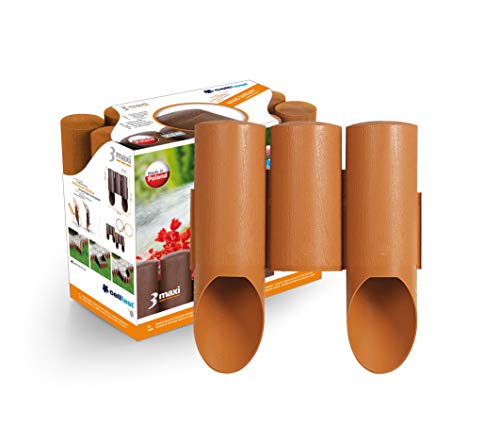 Cellfast Gartenpalisade, Rasenkante 3 MAXI holzdekor für eine einfache Zusammenstellung von mehreren Formen geeignet 24,2cm X 2,1m, 34-013 Cellfast Gartenpalisade, Rasenkante 3 MAXI holzdekor für eine einfache Zusammenstellung von mehreren Formen geeignet 24,2cm X 2,1m, 34-013 von Cellfast