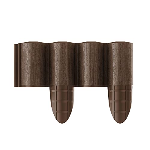 CELLFAST Gartenpalisade Beeteinfassung Beetumrandung Elastisch UV Beständig Frostbeständig Höhe 95 mm Länge 2,4 m von Cellfast