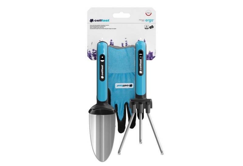 Cellfast Gartenpflege-Set 42-103, Kleines Werkzeugset für die Krankenpflege Ergo von Cellfast