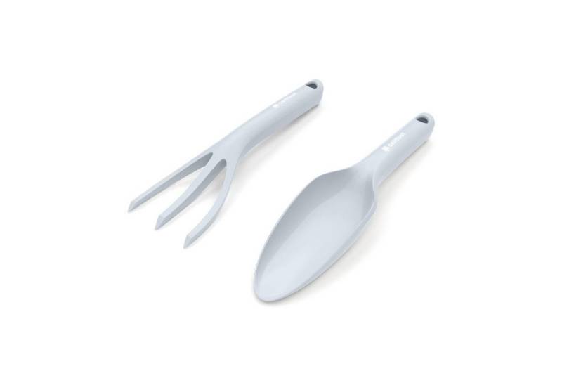 Cellfast Gartenpflege-Set Gartenhandgeräte kleiner Satz PASTEL (blau) Pflanzkelle, Pflanzgabel von Cellfast