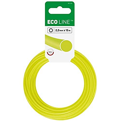 Cellfast Mähfaden Für Rasentrimmer und Freischneider Trimmerfaden Rasentrimmer-Faden Trimmfaden Rasentrimmer Schnur Reißfest Eco Runder Querschnitt 2,0 mm 15 m von Cellfast