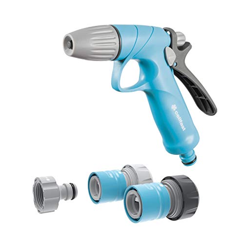 Cellfast Satz mit Pistolenspritze IDEAL 3/4" aus ABS-Kunststoff mit stufenloser Regulierung, 50-720, Blau von Cellfast