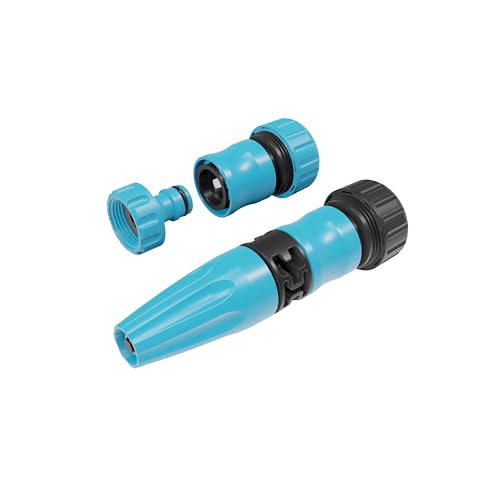 CELLFAST Gartenbrause Sprinklerpistole Spritzpistole Gartensprinkler Rasensprenger Für Rasen Blumen Pflanzen Blisterverpackung Kraftvoller Wasserstrahl Basic, 3/4”, Blau CELLFAST Gartenbrause Sprinklerpistole Spritzpistole Gartensprinkler Rasensprenger Für Rasen Blumen Pflanzen Blisterverpackung Kraftvoller Wasserstrahl Basic, 3/4”, Blau von Cellfast