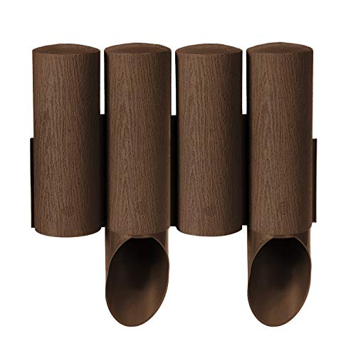 Cellfast Standard Gartenpalisade Rasenkante Palisade Beetumrandung (20,7m, Braun) von Cellfast