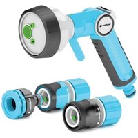 Cellfast - MULTIFUNKTIONS-BRAUSENSET - 4 SPRÜHFORMEN - ERGO - 3/4" von Cellfast