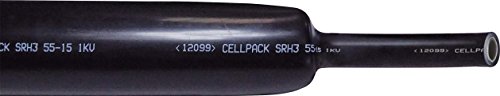 CELLPACK SCHRUMPFSCHLAUCH SCHWARZ SRH3 45-12/1000 von Cellpack