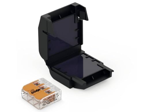 CellPack 407859 EASY-PROTECT/113 Gelbox für Verbindungsklemmen flexibel: 0.2-4 mm² starr: 0.2-4 mm² 1 St. Schwarz von Cellpack