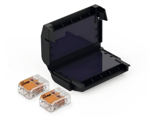CellPack 407860 EASY-PROTECT/222 Gelbox für Verbindungsklemmen flexibel: 0.2-4 mm² starr: 0.2-4 mm² 1 St. Schwarz von Cellpack