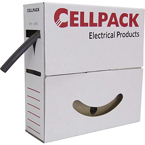 Cellpack Schrumpfschlauch SB 3.2-1.6 sw in Abrollbox 15m Schrumpfschlauch 4010311035710 von Cellpack