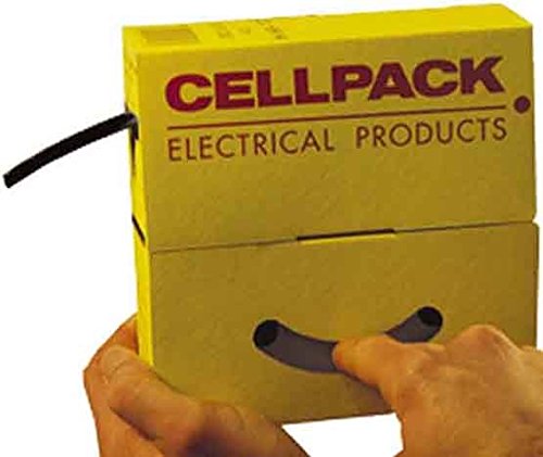 Cellpack – Rohr kontraktile SB 2.4 A 1.2 bl im Spender-Box 15 m Schrumpfschlauch von Cellpack