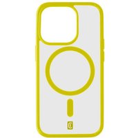 Cellularline Pop MagSafe Case Backcover Apple iPhone 15 Pro Max Transparent, Grün MagSafe kompatibel von Cellularline