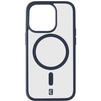 Cellularline Pop MagSafe Case MAG Backcover Apple iPhone 15 Pro Max Transparent, Blau MagSafe kompat von Cellularline