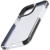 Cellularline Strong Guard Case Backcover Apple iPhone 15 Plus Transparent, Schwarz von Cellularline