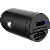 Celly - Autoladegerät Mini 2xUSB-C pd 30W Celly - Autoladegerät Mini 2xUSB-C pd 30W von Celly