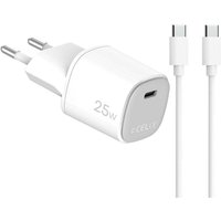 Celly - USB-Ladegerät GaN 1 x usb-c pd 25W + USB-C-Kabel Celly - USB-Ladegerät GaN 1 x usb-c pd 25W + USB-C-Kabel von Celly