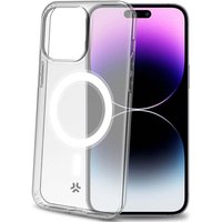Gelskinmag Magnetische TPU-Abdeckung iPhone 15 Pro Max Transparent von Celly