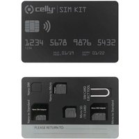 SIM-Kit SIM-Kartenadapter 3er-Pack von Celly