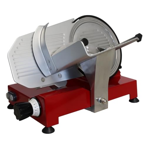 Celme - Allesschneider ALFA-250-ROT - antihaftbeschichteter Stahl - Klinge 250 mm - 41 x 51 x 34,5 cm von Celme