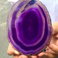 184G Natürliche Schöne Achat Geode Druzy Scheibe Edelstein von CelsestialCrystals