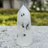 25 G Natürliche Schwarze Turmalin-Kristall-Obelisk-Quarz-Kristall-Energiesäule von CelsestialCrystals