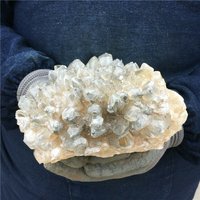 3, 9 Pfund Natürliches Calcit-Quarzkristall-Mineralexemplar Punkt O12 von CelsestialCrystals