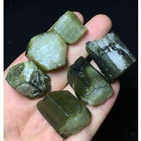 77 G Rohe Natürliche Grüne Turmalin-/Schörl-Kristall-Mineralien H48 von CelsestialCrystals
