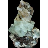 Apophyllitwürfel Auf Basismatrix-Mineralexemplar W4 von CelsestialCrystals