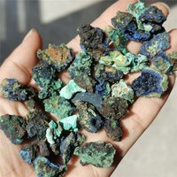 Natürlicher Azurit Mit Malachit Kristall Mineralprobe 90 Gramm K32 von CelsestialCrystals