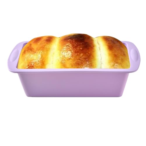 Backform Silikon-Backform, rechteckige Grillform aus Silikon | Antihaft-Käsekuchenform | Muffinform mit einfacher Löse, Kuchenform, Grillform, Backform von Celuicion