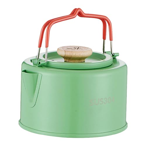 Camping Wasserkocher Camping Wasserkocher Camping Teekessel Edelstahl 1100ml Camping Wasserkocher mit hitzebeständigem Griff Teekanne auf dem Herd Wasserkocher Camping Wasserkocher Camping Wasserkocher Camping Teekessel Edelstahl 1100ml Camping Wasserkocher mit hitzebeständigem Griff Teekanne auf dem Herd Wasserkocher von Celuicion