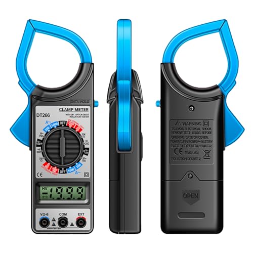 Celuicion AMP -Messgerät - Multimeter -Tester, LCD -Display -Detektor mit Kieferelektrikernwerkzeugen für Automobil-, Industrie-, Home -AC -DC -Stromspannung Celuicion AMP -Messgerät - Multimeter -Tester, LCD -Display -Detektor mit Kieferelektrikernwerkzeugen für Automobil-, Industrie-, Home -AC -DC -Stromspannung von Celuicion