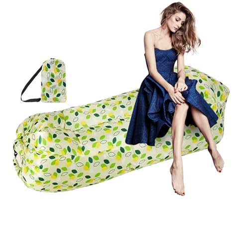 Celuicion Aufblasbare Couch Für Camping,Aufblasbares Sofa | Tragbare Zusammenfaltbare Liege Wasserdicht Bequem Für Festival Open-Air Kino Schlafen Celuicion Aufblasbare Couch Für Camping,Aufblasbares Sofa | Tragbare Zusammenfaltbare Liege Wasserdicht Bequem Für Festival Open-Air Kino Schlafen von Celuicion