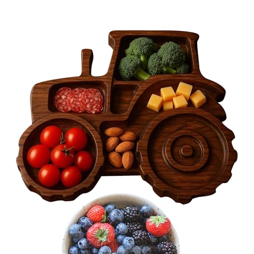 Celuicion Charcoutellerie Brett | Servierplatte Käseplatte Fahrzeugform - Motorrad Traktor Deko Wohnaccessoires Obstplatte Für Fleisch Brot von Celuicion