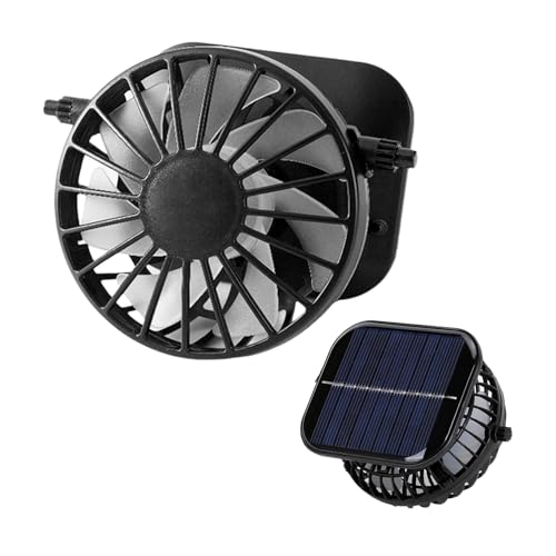Celuicion Ersatz Solarventilator Für Hüte - Leichtes Kühlteil | Leiser Solarlüfter-Ersatz Für Schwimmen Angeln Reisen von Celuicion