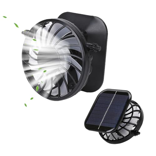 Celuicion Ersatzteil für Solar-Ventilator-Hut | Leichtes Kühlteil | Leiser Solarlüfter-Ersatz Für Schwimmen Angeln Reisen von Celuicion
