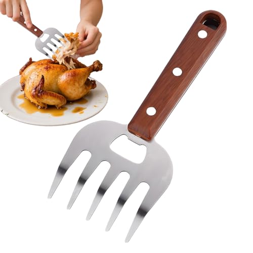 Celuicion Fleisch Zerfaserer Krallen Ergonomisch | Küchen Smoker Grill Zubehör,Edelstahl Verstärkte Gabel Kochwerkzeug Für Hühnerfleisch Rindfleisch Vater Restaurant Barbecue Celuicion Fleisch Zerfaserer Krallen Ergonomisch | Küchen Smoker Grill Zubehör,Edelstahl Verstärkte Gabel Kochwerkzeug Für Hühnerfleisch Rindfleisch Vater Restaurant Barbecue von Celuicion