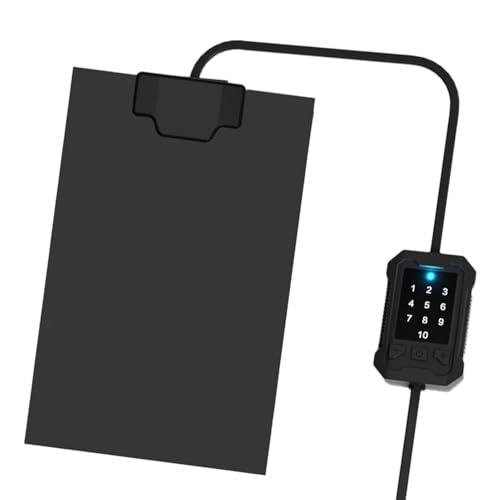 Celuicion Heizmatte Für Reptilien - Terrarium Einsiedlerkrebs Heizmatte 14W - Untertank Terrarium Heizgerät mit Einstellbarer Temperatur für Terrarienbewohner wie Schildkröten, Spinnen, Geckos, Celuicion Heizmatte Für Reptilien - Terrarium Einsiedlerkrebs Heizmatte 14W - Untertank Terrarium Heizgerät mit Einstellbarer Temperatur für Terrarienbewohner wie Schildkröten, Spinnen, Geckos, von Celuicion