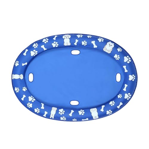 Celuicion Hundepool Schwimmreifen | Aufblasbare Hundeboot Für Schwimmbecken,Schwimmhilfe Wasserspielzeug für Alle Größen Haustiere Outdoor Sommer See Fluss Camping Party von Celuicion