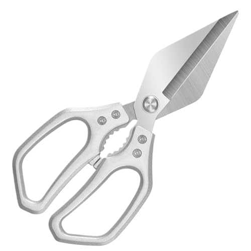 Celuicion Küchenschere | Edelstahl Knochenschere | Multifunktions Schneidewerkzeug für Nähen Stoff Papier Küche Salat Fleisch Lebensmittelzubereitung Garten Geflügel Handwerk Haushalt von Celuicion