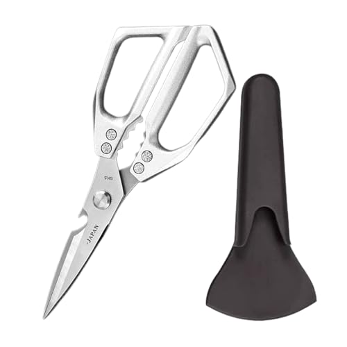 Celuicion Küchenschere | Ergonomische Allzweck-Küchenschere | Rutschfeste Schneidewerkzeug Tragbar Für Stoffe Haushalt Köche Restaurant Garten Celuicion Küchenschere | Ergonomische Allzweck-Küchenschere | Rutschfeste Schneidewerkzeug Tragbar Für Stoffe Haushalt Köche Restaurant Garten von Celuicion