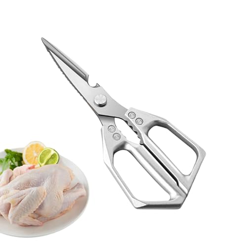Celuicion Küchenschere Für Lebensmittel - Robuste Schere Für Geflügelverarbeitung Meeresfrüchte Zubereitung | Küchenzange Robust Für Huhn Schneiden Krabben Truthahn Zubereitung von Celuicion