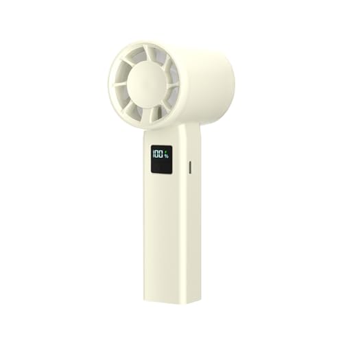 Celuicion Persönlicher Handventilator - Tragbarer Hochgeschwindigkeitsventilator Mit Geschwindigkeitsdisplay | Leiser Kühler Mit Wiederaufladbarem Akku Für Zuhause Reise Baustelle Festival Outdoor von Celuicion