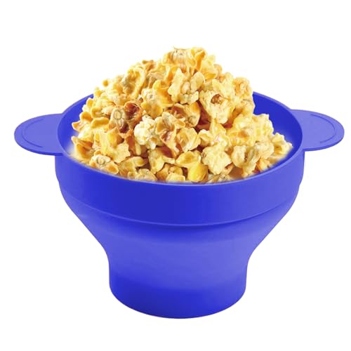 Celuicion Popcorn Popper Microwave Bowl, Popcorn Bowl Microwavable - Popcorn Maker Microwave Bowl | Multifunktionaler Lebensmittelbehälter für Zuhause, Party Celuicion Popcorn Popper Microwave Bowl, Popcorn Bowl Microwavable - Popcorn Maker Microwave Bowl | Multifunktionaler Lebensmittelbehälter für Zuhause, Party von Celuicion