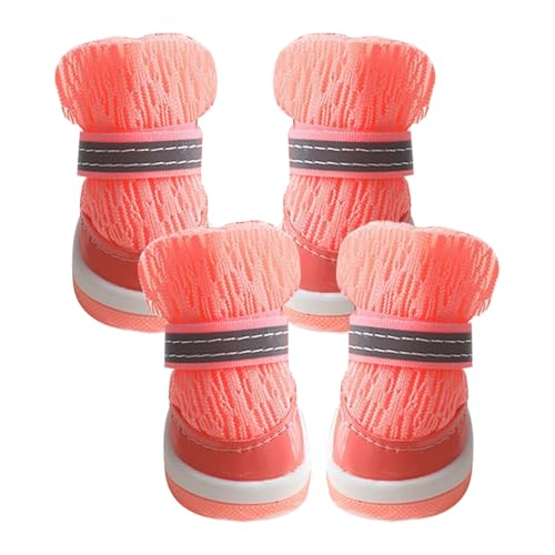 Celuicion Schutz Vor Heißem Boden Hundeschuhe | Leichte Welpenstiefelchen,4 Paar Anti-Rutsch Hundeschuhe für Spaziergänge, Wandern, Outdoor, Camping, und Sommer Celuicion Schutz Vor Heißem Boden Hundeschuhe | Leichte Welpenstiefelchen,4 Paar Anti-Rutsch Hundeschuhe für Spaziergänge, Wandern, Outdoor, Camping, und Sommer von Celuicion