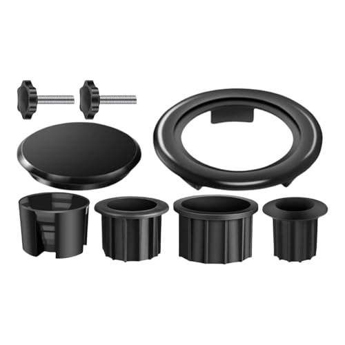 Celuicion Terrassen Sonnenschirm Ständer Adapter | Schirmhalter Lochstopfen Befestigungsschrauben Set - Verschleißfeste Sonnenschirm Montagebasis Für Outdoor Ständer von Celuicion